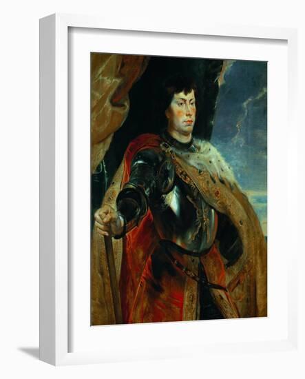 Charles the Bold of Burgundy (1433-1477)-Peter Paul Rubens-Framed Giclee Print