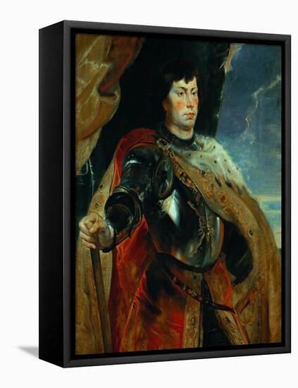 Charles the Bold of Burgundy (1433-1477)-Peter Paul Rubens-Framed Stretched Canvas