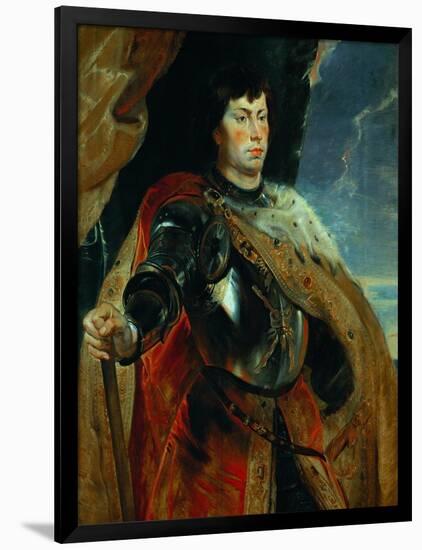 Charles the Bold of Burgundy (1433-1477)-Peter Paul Rubens-Framed Premium Giclee Print