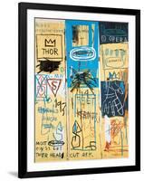 Charles the First, 1982-Jean-Michel Basquiat-Framed Giclee Print