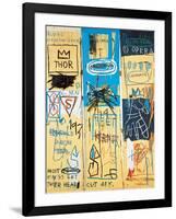 Charles the First, 1982-Jean-Michel Basquiat-Framed Giclee Print