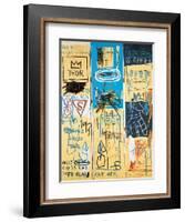 Charles the First, 1982-Jean-Michel Basquiat-Framed Giclee Print