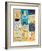 Charles the First, 1982-Jean-Michel Basquiat-Framed Giclee Print