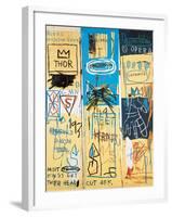 Charles the First, 1982-Jean-Michel Basquiat-Framed Giclee Print