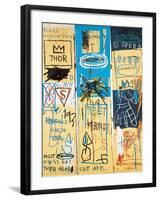 Charles the First, 1982-Jean-Michel Basquiat-Framed Giclee Print