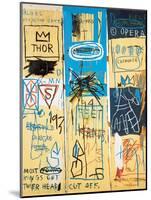 Charles the First, 1982-Jean-Michel Basquiat-Mounted Giclee Print