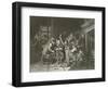 Charles the First in the Guard Room-Hippolyte Delaroche-Framed Giclee Print