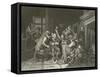Charles the First in the Guard Room-Hippolyte Delaroche-Framed Stretched Canvas