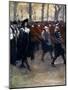 Charles the King Walked for the Last Time Through the Streets of London, 1649-AS Forrest-Mounted Giclee Print