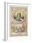 Charles the Simple Giving His Daughter Gisele to Rollo of Normandy in Marriage, 911-null-Framed Giclee Print
