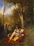 Overnight Camp on Banks of Nile, from Empress Eugenie of France's Journey in Egypt-Charles Theodore Frere-Giclee Print