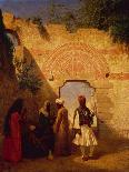 Pilgrims Worshipping Outside Jerusalem-Charles Theodore Frere-Giclee Print