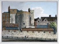 'Three Cranes Wharf', 1801-Charles Tomkins-Giclee Print