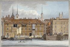Queenhithe Flour Wharf, City of London, 1801-Charles Tomkins-Giclee Print