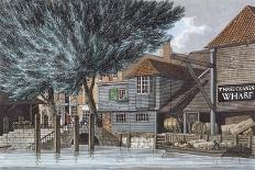 'Three Cranes Wharf', 1801-Charles Tomkins-Giclee Print