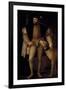 Charles V (1500-58) Holy Roman Emperor and King of Spain with His Dog, 1533-Titian (Tiziano Vecelli)-Framed Giclee Print