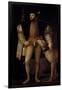 Charles V (1500-58) Holy Roman Emperor and King of Spain with His Dog, 1533-Titian (Tiziano Vecelli)-Framed Giclee Print