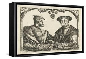 Charles V and Ferdinand I-Christoffel Bockstorffer-Framed Stretched Canvas