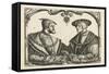 Charles V and Ferdinand I-Christoffel Bockstorffer-Framed Stretched Canvas