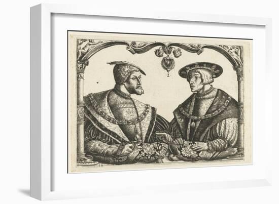 Charles V and Ferdinand I-Christoffel Bockstorffer-Framed Giclee Print