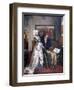 Charles V and Jeanne Vandergeynst at the Cradle of their Daughter Marguerite, 1870-Willem Geets-Framed Giclee Print