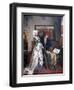 Charles V and Jeanne Vandergeynst at the Cradle of their Daughter Marguerite, 1870-Willem Geets-Framed Giclee Print