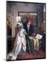 Charles V and Jeanne Vandergeynst at the Cradle of their Daughter Marguerite, 1870-Willem Geets-Mounted Giclee Print