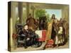 Charles V, at the Monastery of Yuste-Alfred W. Elmore-Stretched Canvas