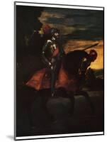 Charles V, Holy Roman Emperor, 1548-Titian (Tiziano Vecelli)-Mounted Giclee Print
