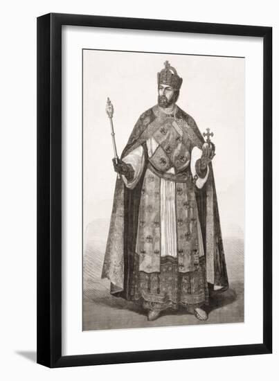 Charles V, Holy Roman Emperor, from 'L'Univers Illustré', 1866-null-Framed Giclee Print