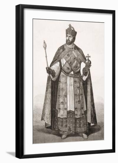 Charles V, Holy Roman Emperor, from 'L'Univers Illustré', 1866-null-Framed Giclee Print