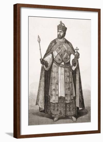 Charles V, Holy Roman Emperor, from 'L'Univers Illustré', 1866-null-Framed Giclee Print