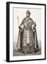 Charles V, Holy Roman Emperor, from 'L'Univers Illustré', 1866-null-Framed Giclee Print