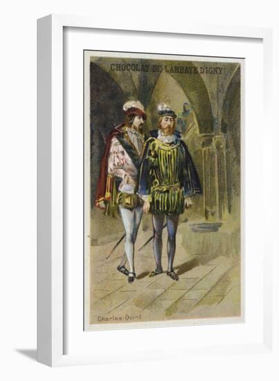 Charles V, Holy Roman Emperor-null-Framed Giclee Print