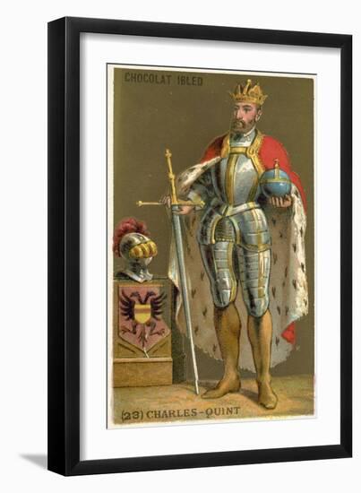 Charles V, Holy Roman Emperor-null-Framed Giclee Print