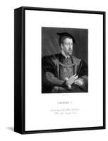 Charles V, King of Spain and Holy Roman Emperor-W Holl-Framed Stretched Canvas