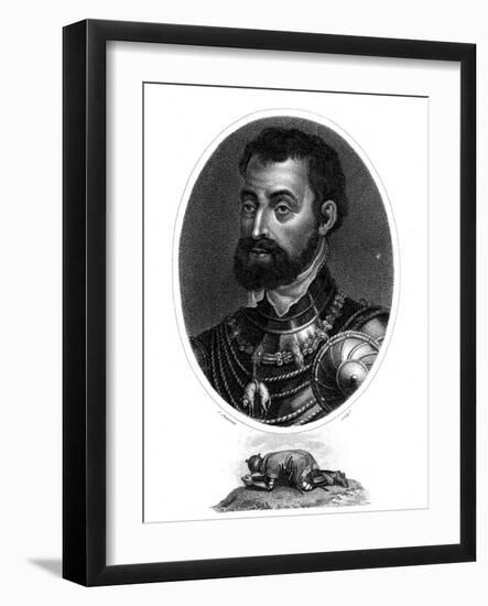 Charles V, King of Spain and Holy Roman Emperor-J Chapman-Framed Giclee Print