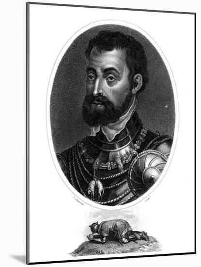 Charles V, King of Spain and Holy Roman Emperor-J Chapman-Mounted Giclee Print