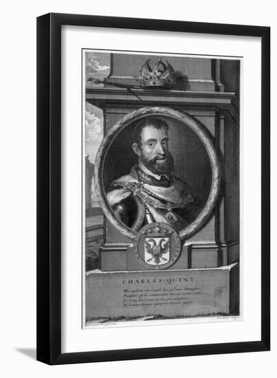 Charles V, King of Spain and Holy Roman Emperor-Gunst-Framed Giclee Print