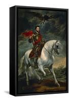 Charles V on Horseback, 1620 (?)-Sir Anthony Van Dyck-Framed Stretched Canvas