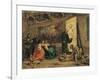 Charles V Picking Up Titian's Brush-Modesto Faustini-Framed Giclee Print