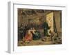 Charles V Picking Up Titian's Brush-Modesto Faustini-Framed Giclee Print