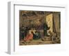 Charles V Picking Up Titian's Brush-Modesto Faustini-Framed Giclee Print