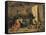 Charles V Picking Up Titian's Brush-Modesto Faustini-Framed Stretched Canvas