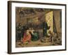 Charles V Picking Up Titian's Brush-Modesto Faustini-Framed Giclee Print