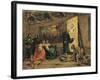 Charles V Picking Up Titian's Brush-Modesto Faustini-Framed Giclee Print