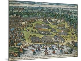 Charles V's Army Against Tunis, 1535-Franz Hogenberg-Mounted Giclee Print