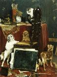 Portrait of a Dog, 1885-Charles Van Den Eycken-Giclee Print