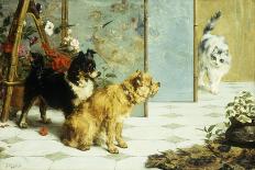 Portrait of a Dog, 1885-Charles Van Den Eycken-Giclee Print