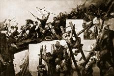 Godfrey De Bouillon at the Siege of Jerusalem-Charles Verlat-Giclee Print